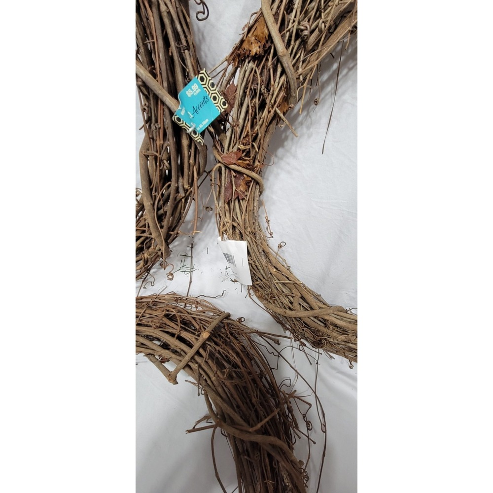 Natural Wreath Base Set of 8 Varies Sizes Spring Summer Fall Or Holiday New - Picture 12 of 13
